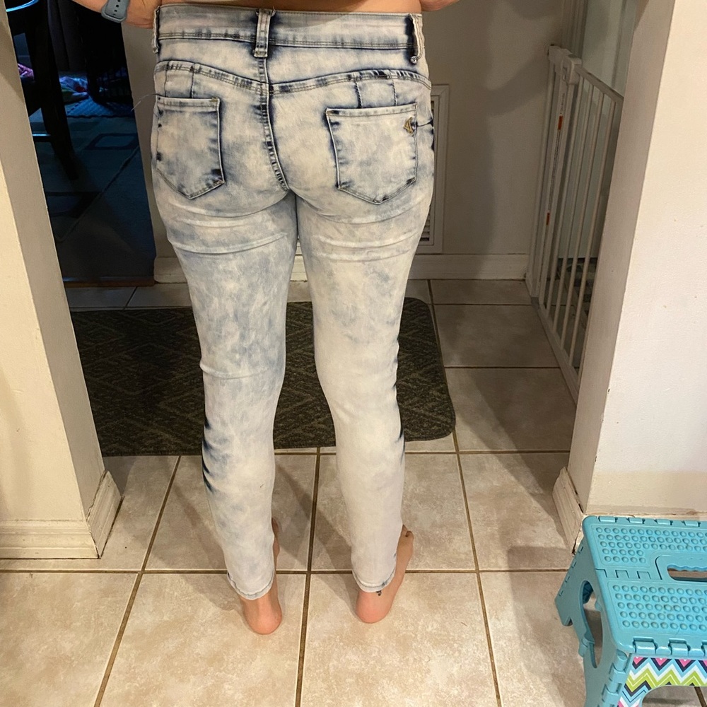Acid wash Jeans
